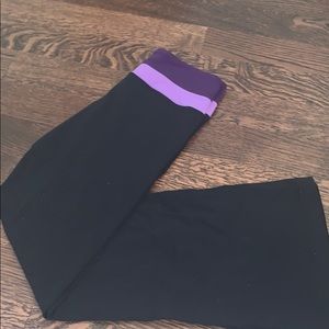 Lulu lemon black original flare pants